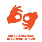 Sign Language Interpretation Icon