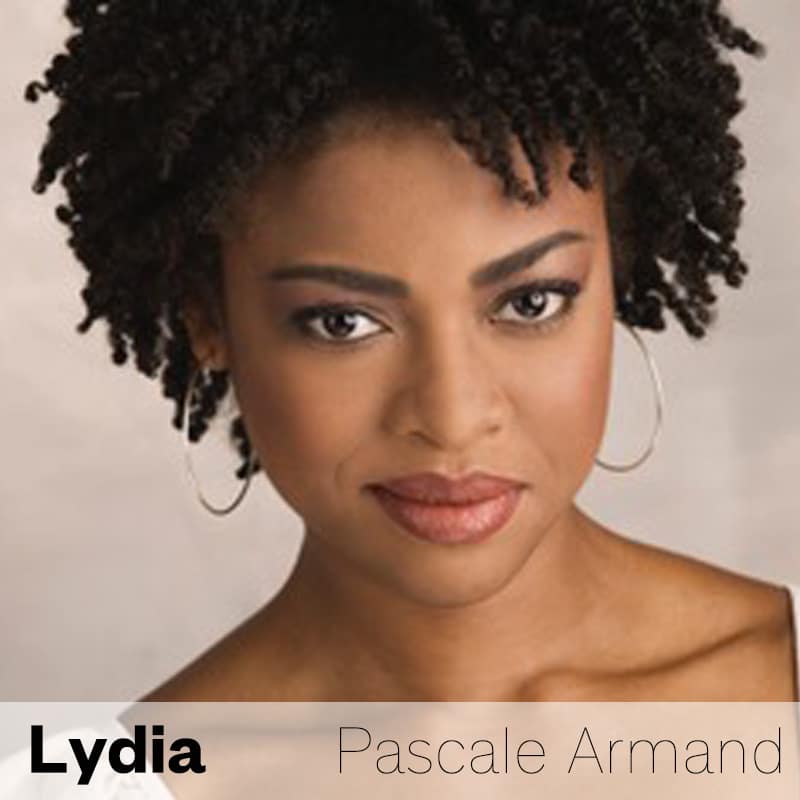 Pascale Armand Headshot - playing the role of Lydia