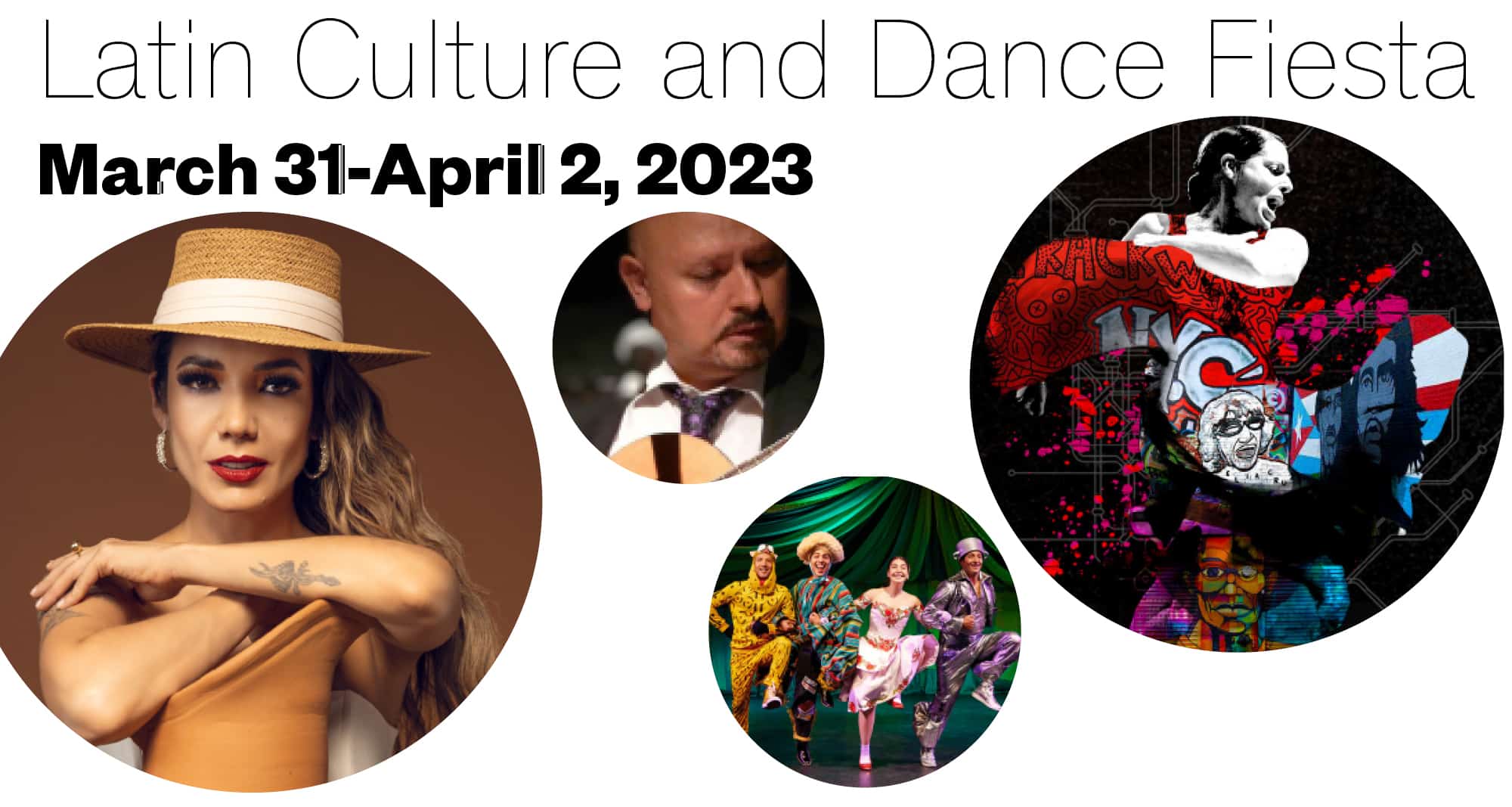 Latin Culture and Dance Fiesta, March 31 - April 2, 2023